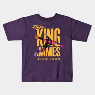 Lebron James Dunk WPAP Kids T-Shirt